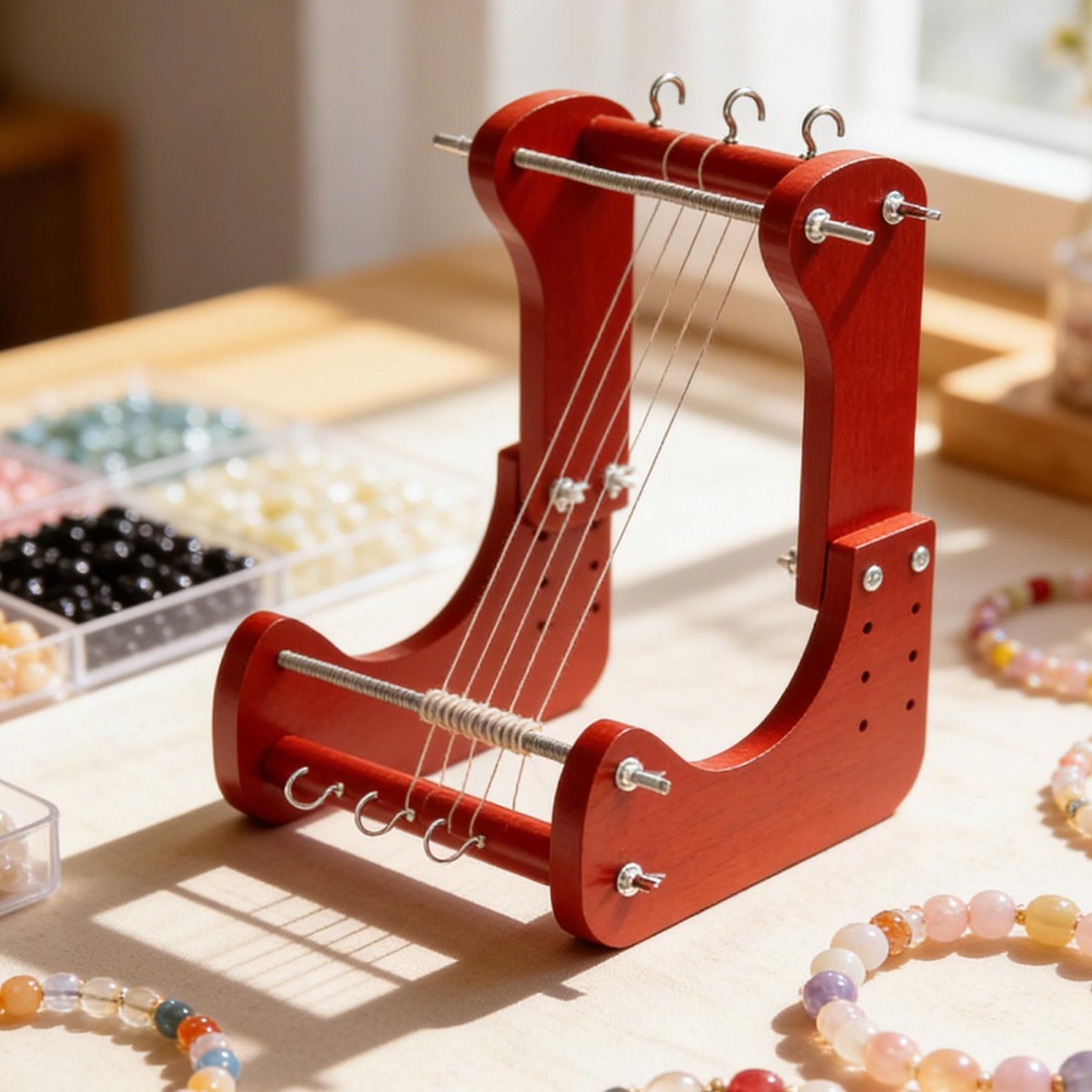 Jewelry Making Jewelry - طقم نول خشبي لصنع الخرز قابل