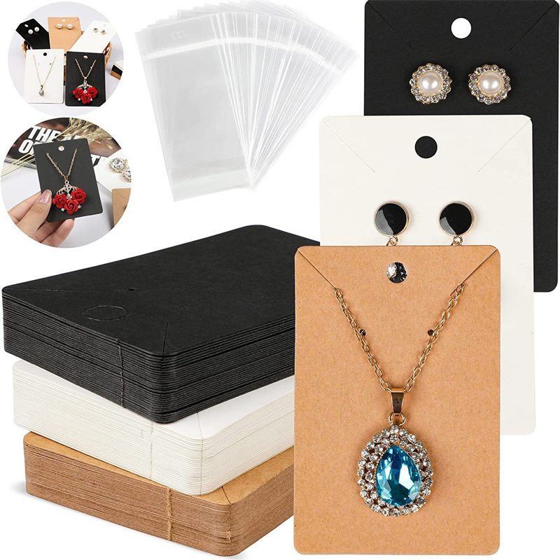 Jewelry Making Organizer - 50 قطعة 6x9 سنتيمتر بطاقات مجوهرات