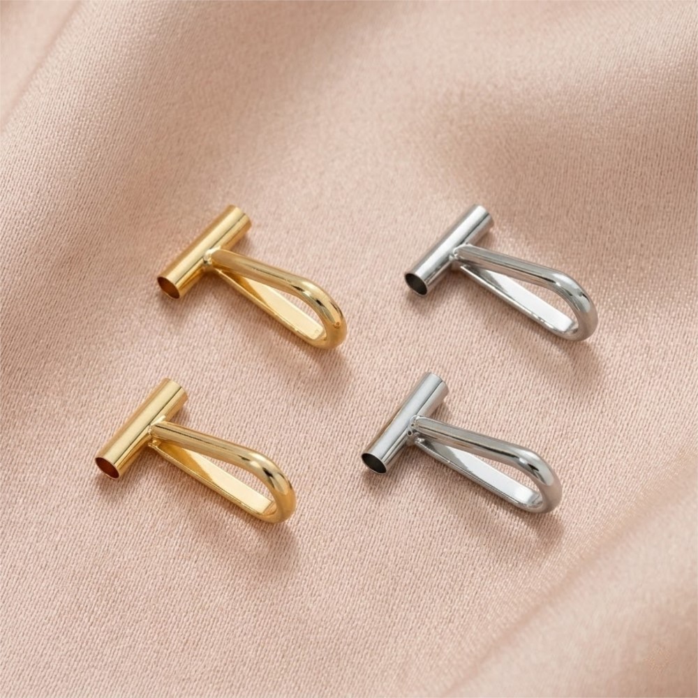 Jewelry Making Brass - قطعتان من محولات معدنية نحاسية عيار