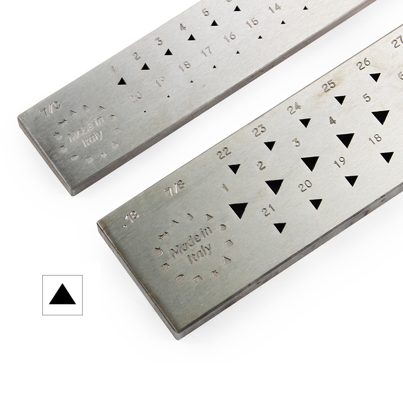 Xtool Jewelry Making - قالب تشكيل أسلاك مثلثية دقيقة من