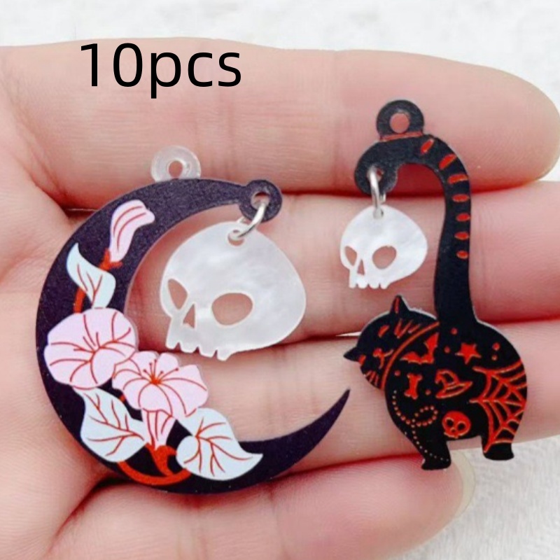 10 قطع من المجوهرات الأكريليكي - مراجعة Jewelry Making Jewelry وسعره