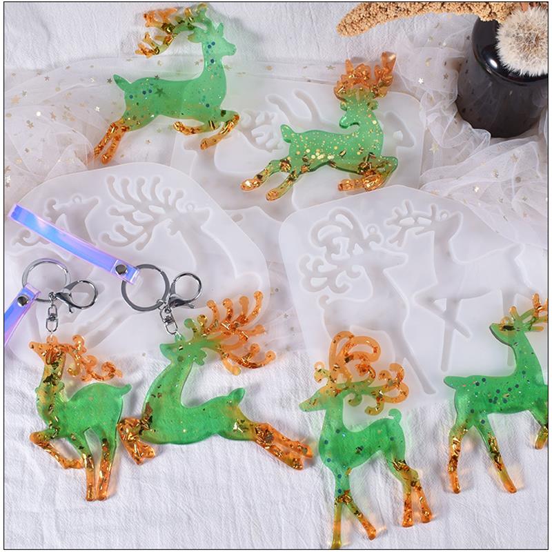 عيد الميلاد الأيائل الايبوكسي  - مراجعة Jewelry Making Techniques وسعره
