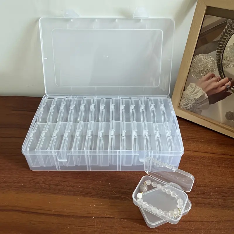 صندوق تخزين حرفي من البلاستيك  - مراجعة Jewelry Making Organizer وسعره