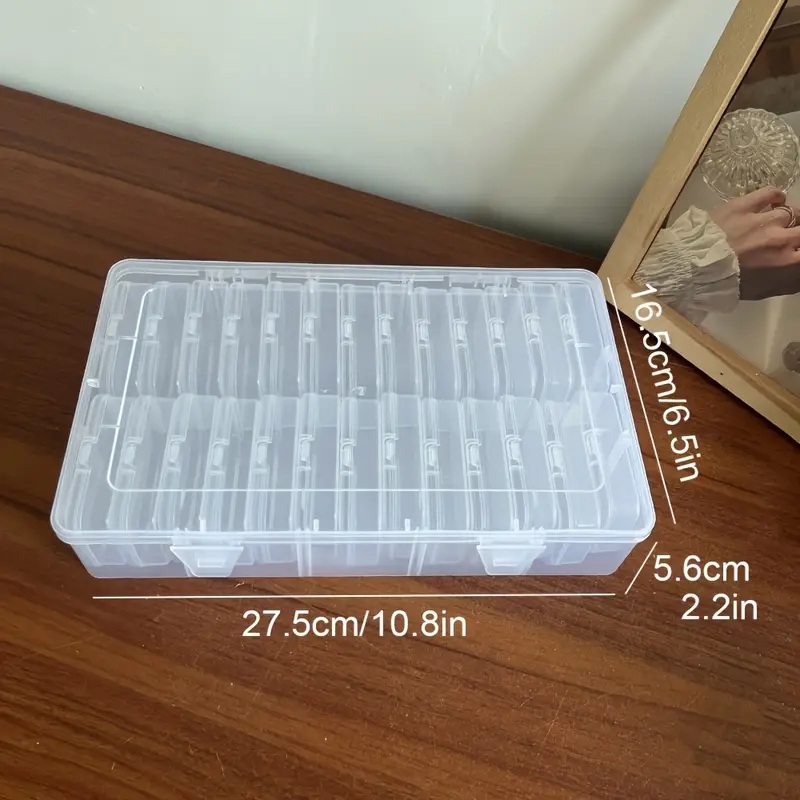 صندوق تخزين حرفي من البلاستيك  - مراجعة Jewelry Making Organizer وسعره