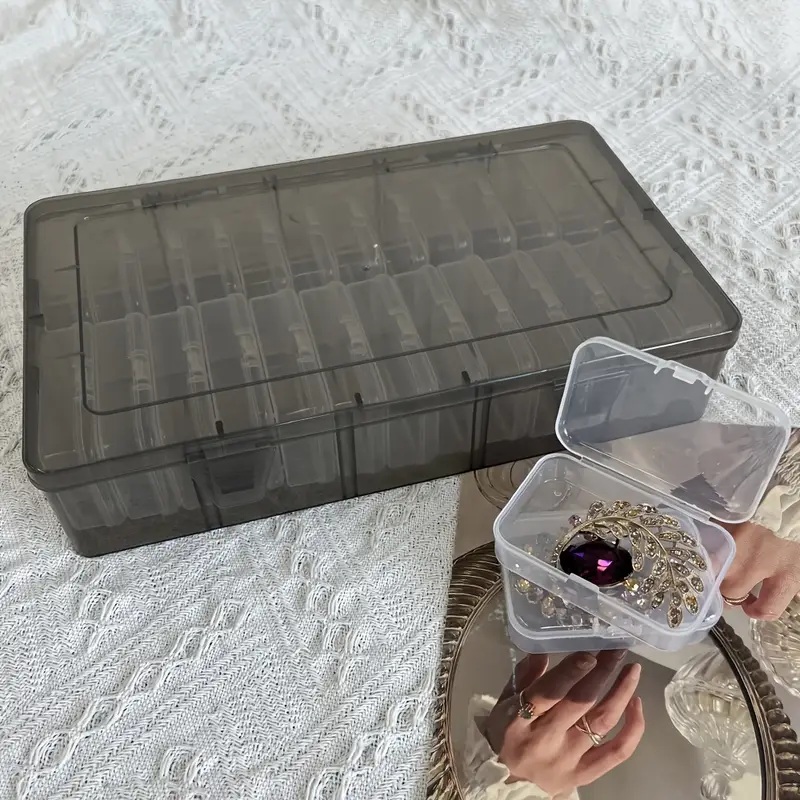 صندوق تخزين حرفي من البلاستيك  - مراجعة Jewelry Making Organizer وسعره