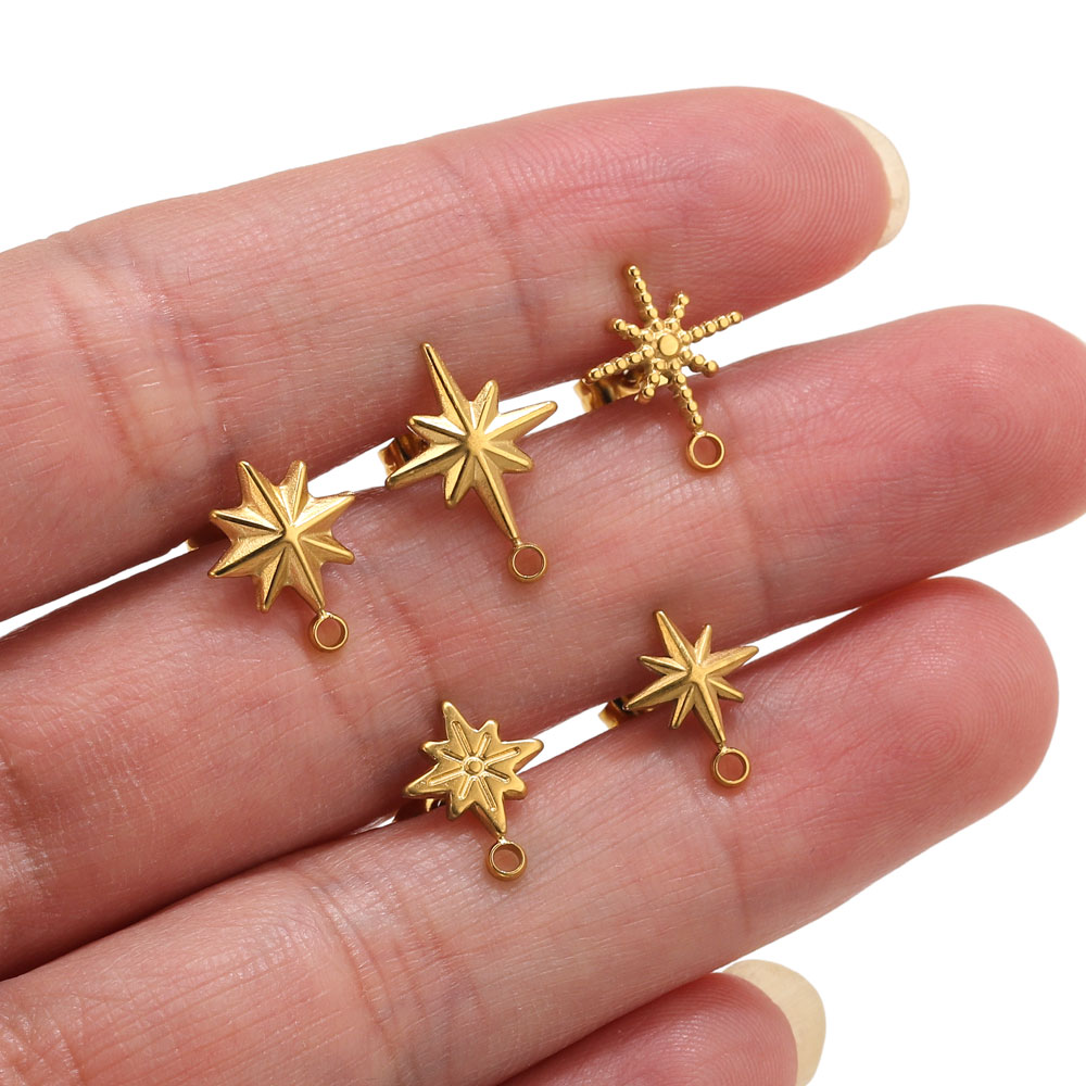 6 قطع من أقراط النجوم المصنوعة - مراجعة Jewelry Making Techniques وسعره