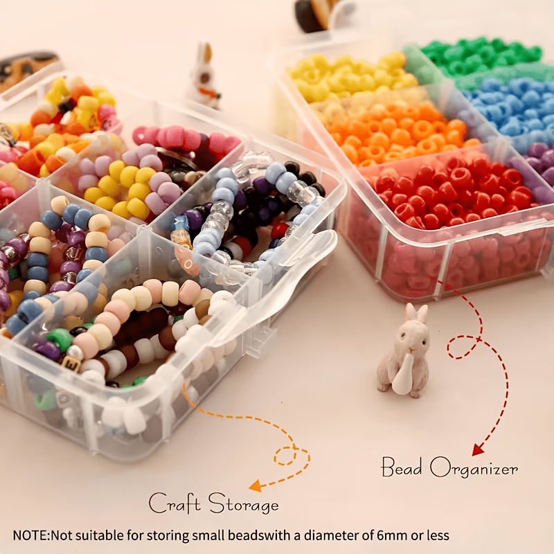 صندوق تخزين شفاف من 5 طبقات مع - مراجعة Jewelry Making Organizer وسعره