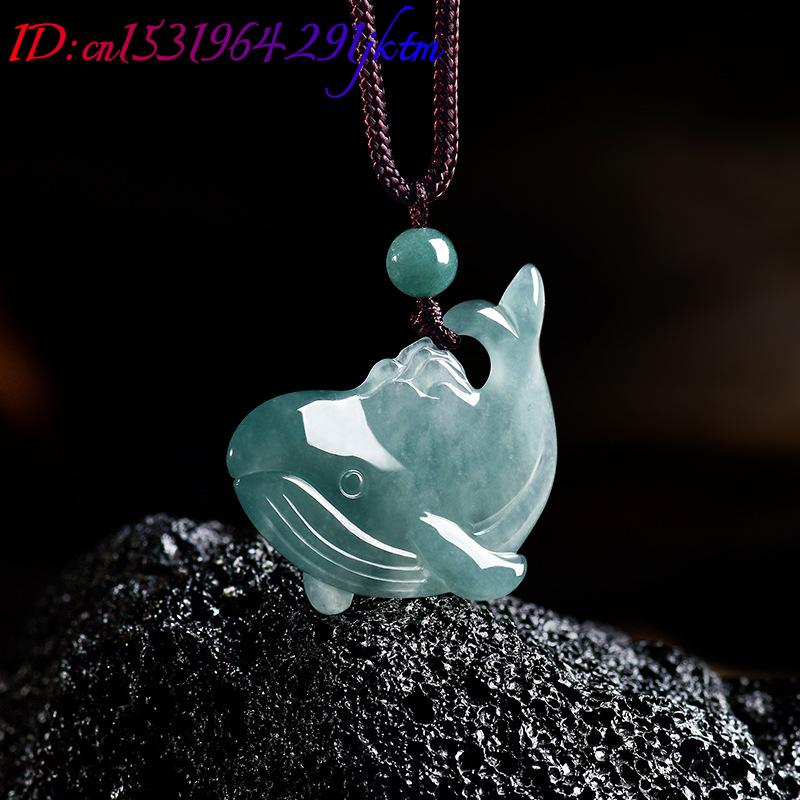 قلادة حجر اليشم البورمي الطبيع - مراجعة Jewelry Making Jewelry وسعره