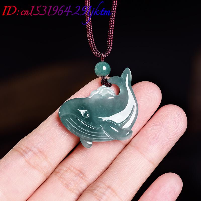قلادة حجر اليشم البورمي الطبيع - مراجعة Jewelry Making Jewelry وسعره