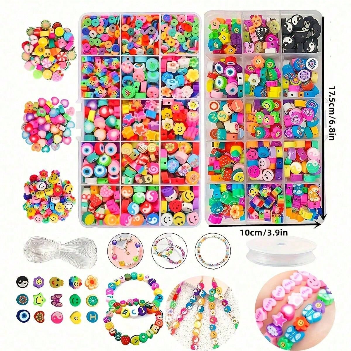 مجموعة خرز من الطين البوليمر 1 - مراجعة Jewelry Making Organizer وسعره