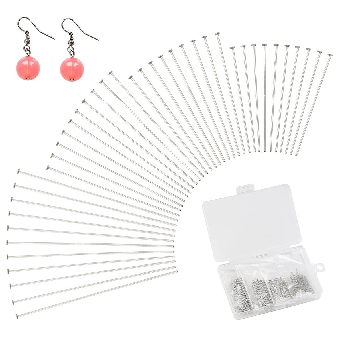 دبوس مسطح من الفولاذ المقاوم ل - مراجعة Beading Needle Fine وسعره