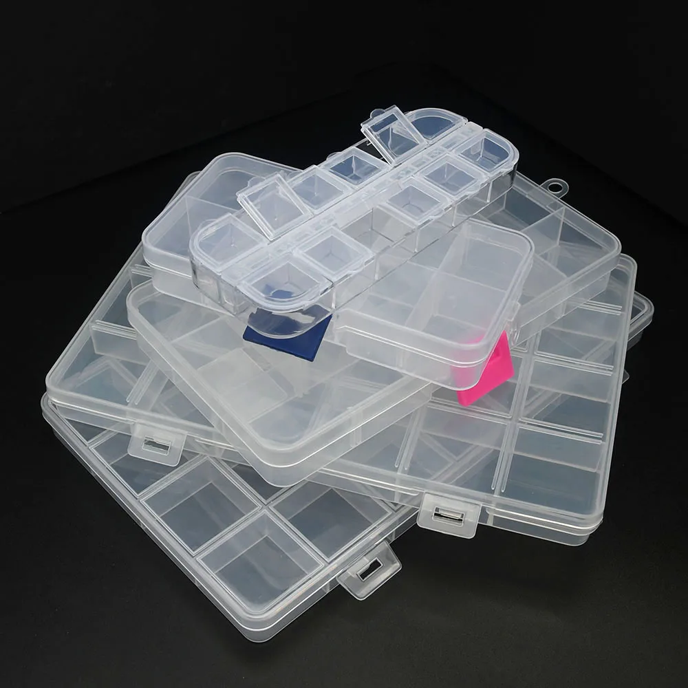 6-32 مقصورات صندوق تخزين من ال - مراجعة Jewelry Making Organizer وسعره
