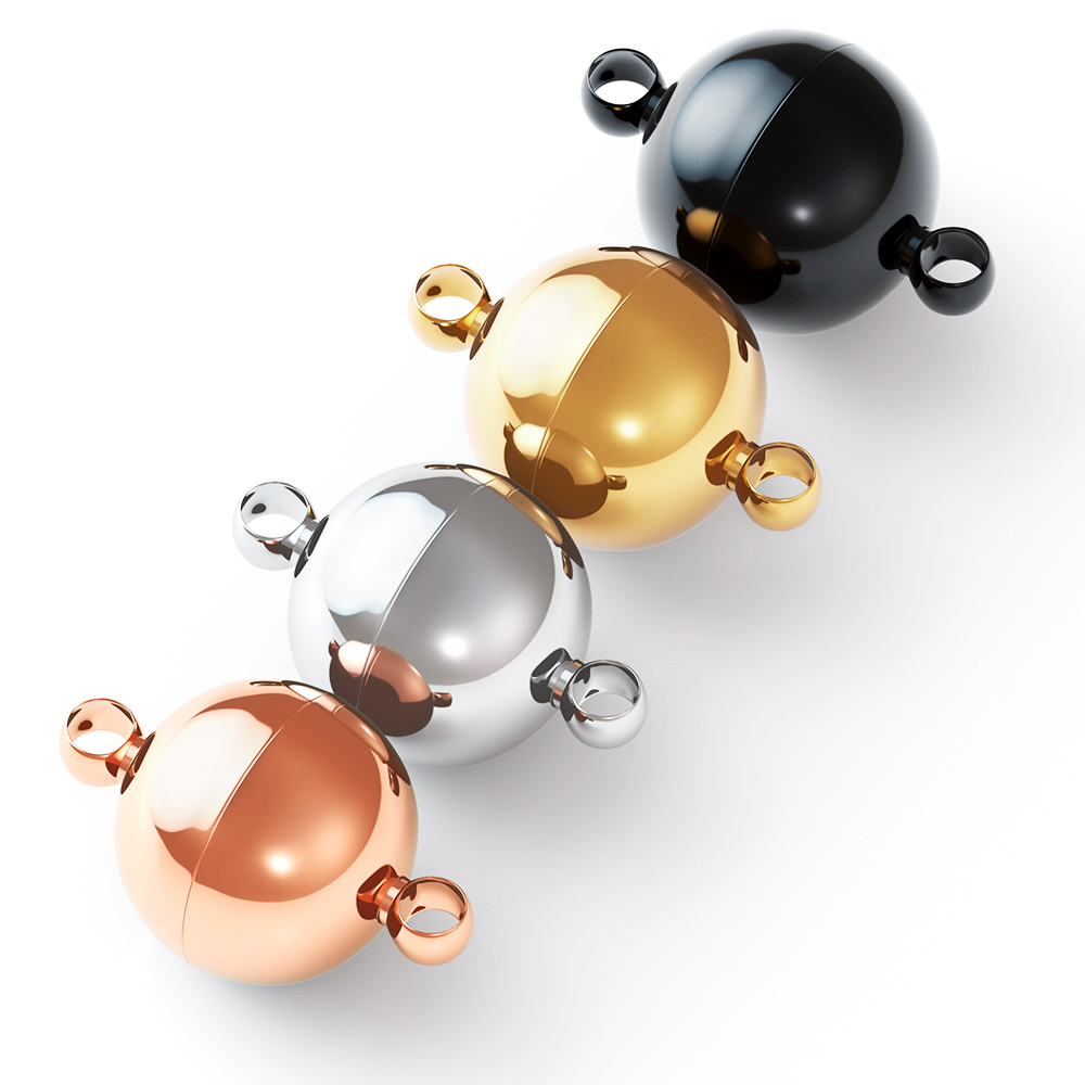 قطعتان من مشابك مغناطيسية من ا - مراجعة Jewelry Making Metals وسعره
