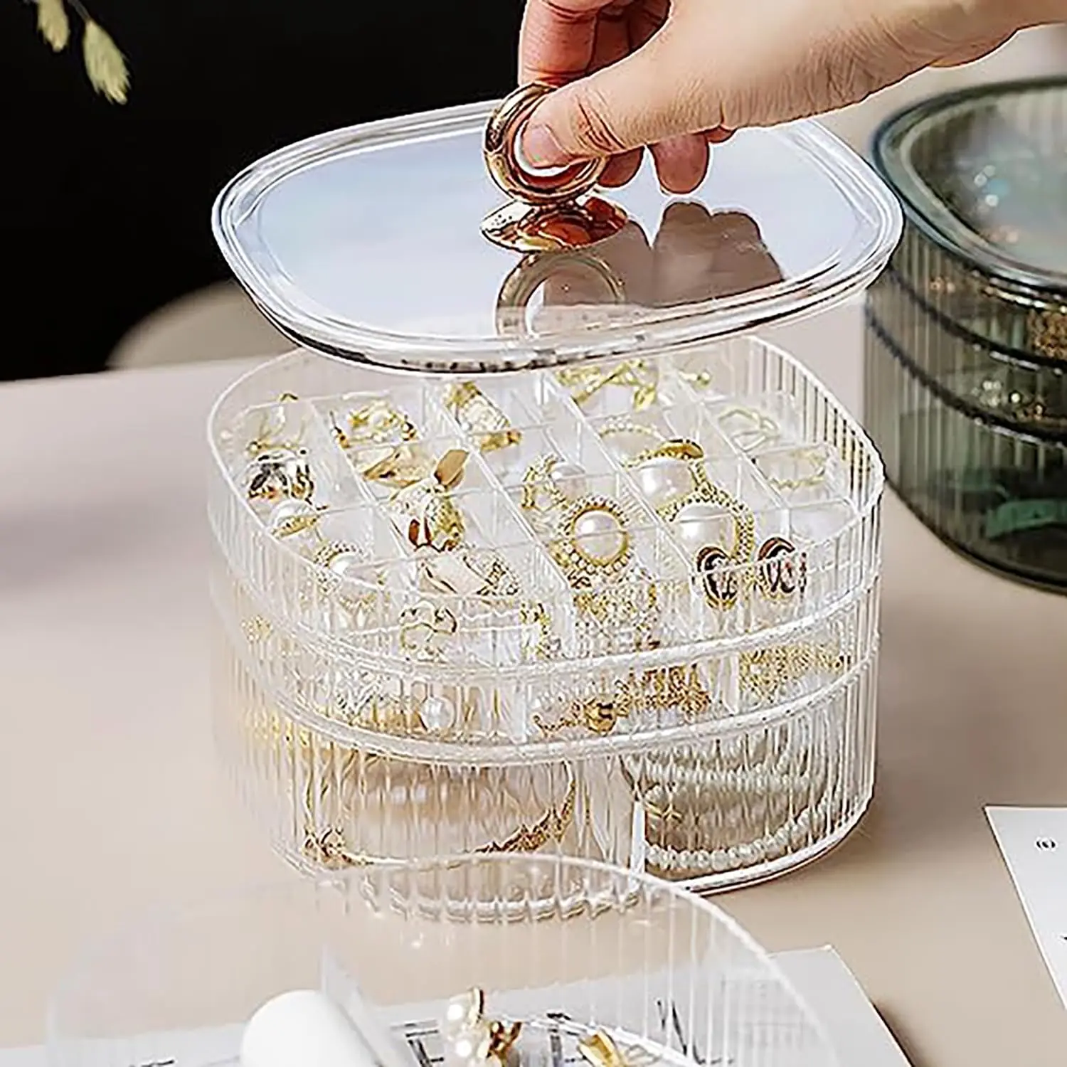 صندوق مجوهرات، منظم مجوهرات بم - مراجعة Jewelry Making Organizer وسعره