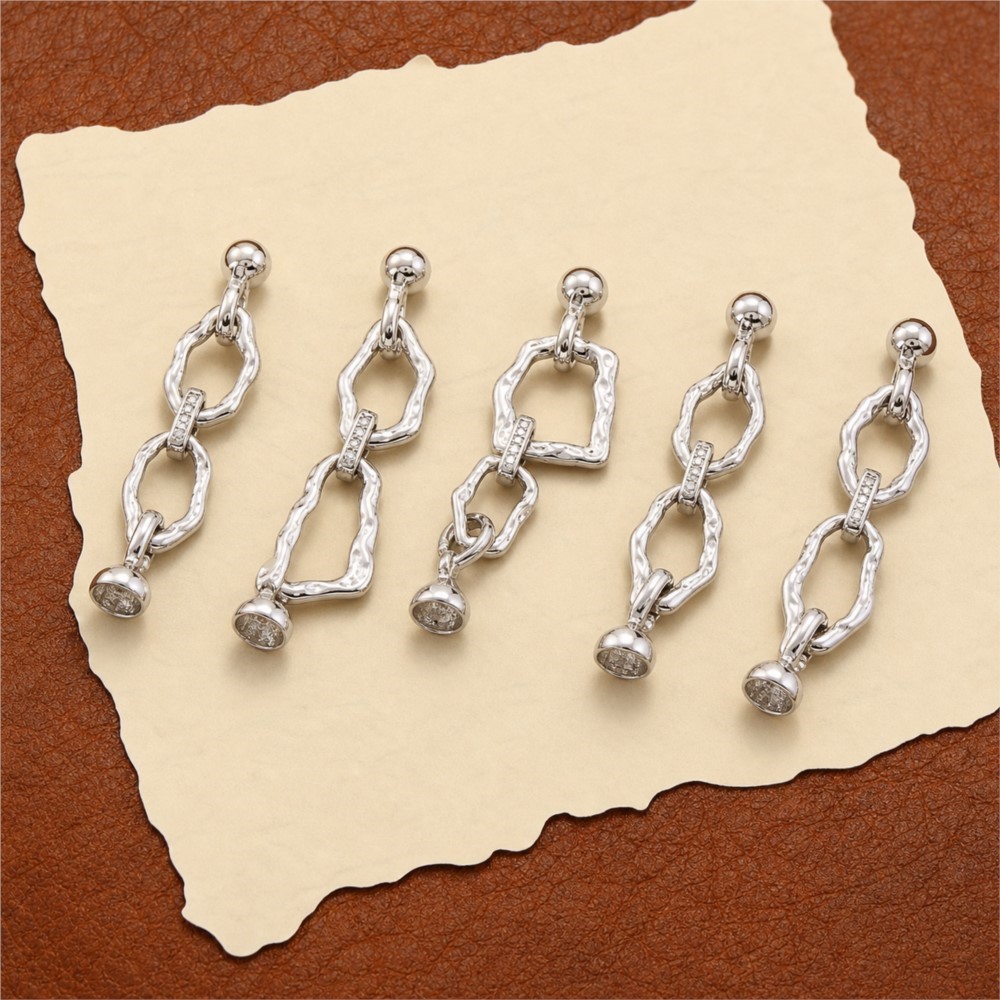قطعة واحدة من مشبك بيضاوي غير  - مراجعة Jewelry Making Metals وسعره